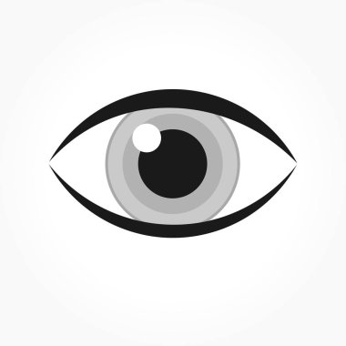 Gri göz simgesini