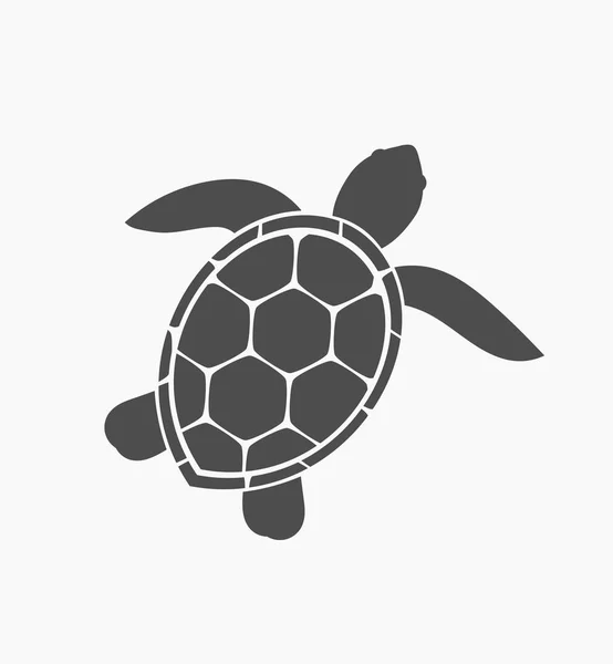 Значок морской черепахи — стоковый вектор