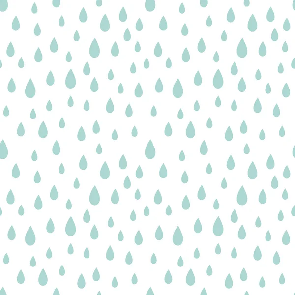 Gouttes de pluie motif sans couture . — Image vectorielle