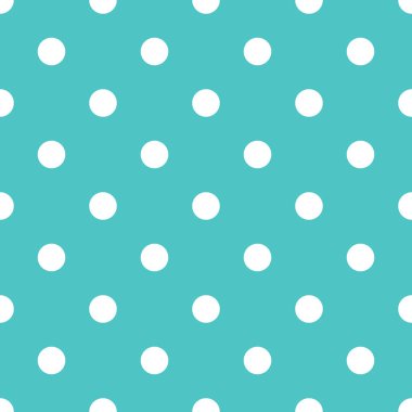 Puantiyeli mavi desen