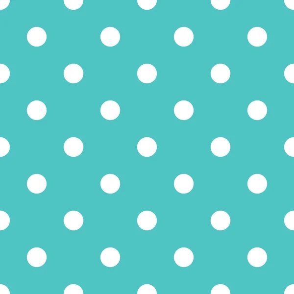 Polka dot blauwe patroon — Stockvector