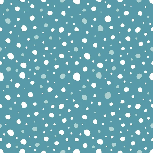 Modèle sans couture neige — Image vectorielle