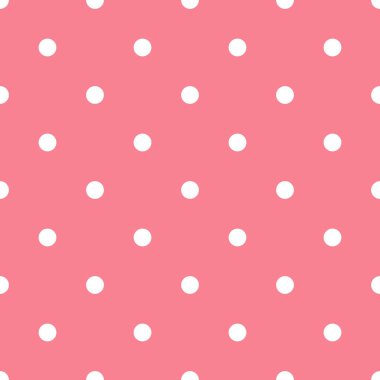 Pembe lekeli desen