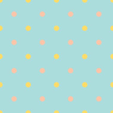 Lekeli soluk mavi desen