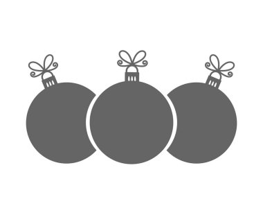 Noel topları simgesi