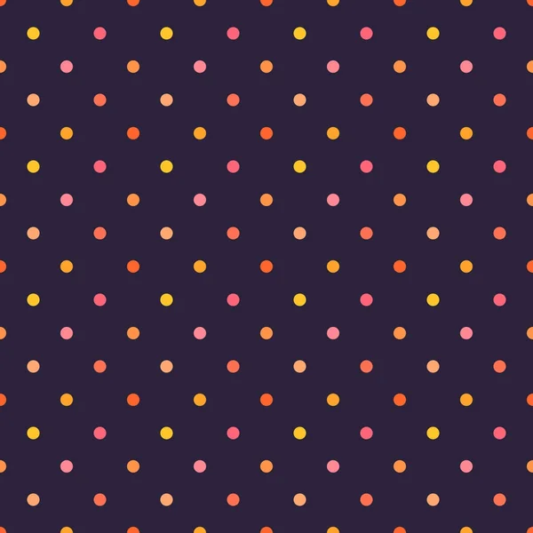 Polka dots patroon — Stockvector