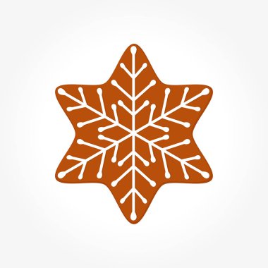 Noel zencefilli kurabiye yıldız.