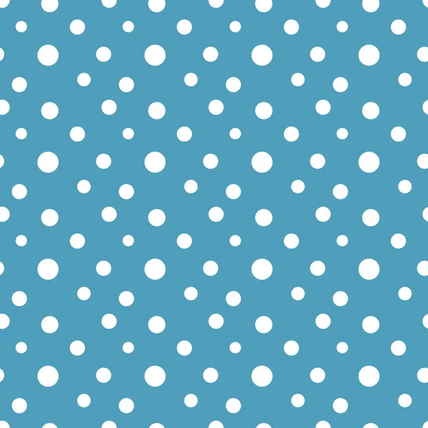 Pois motif sans couture neige — Image vectorielle