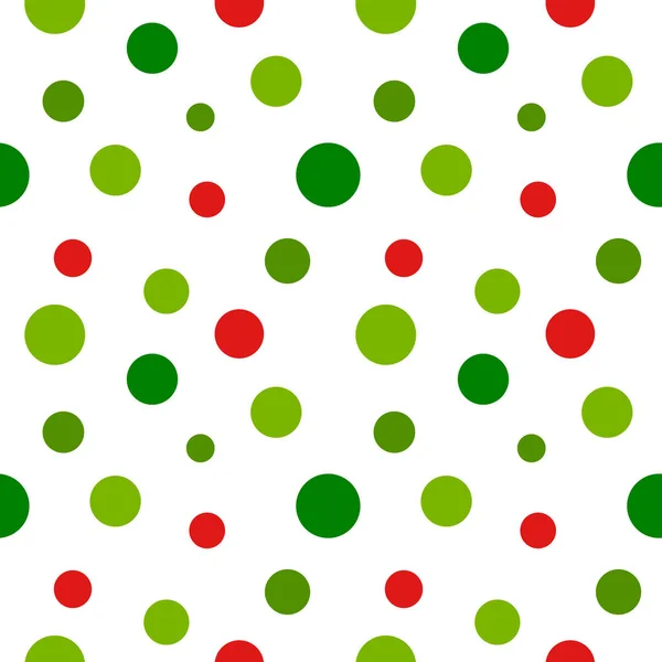 Pois rouges et verts — Image vectorielle