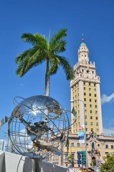 Miami Usa March 2017 Freedom Tower Miami Port Miami Entrance — Stock Photo, Image