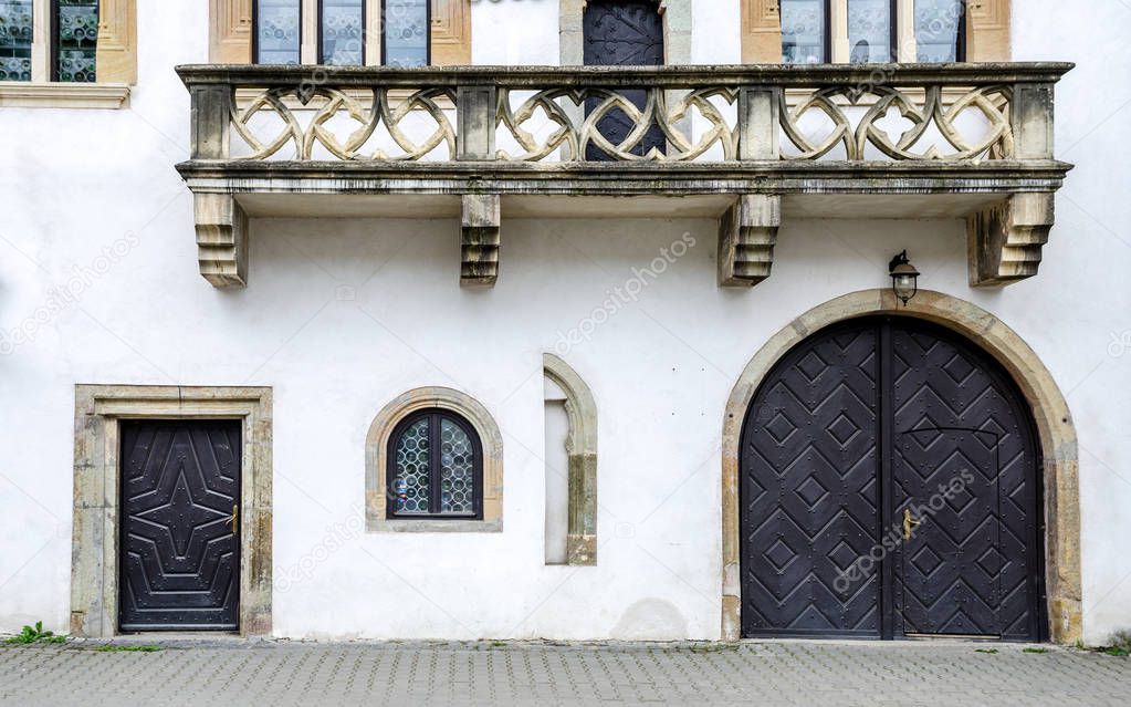 John the mason's house in Bistrita, Transylvania region of Romania 