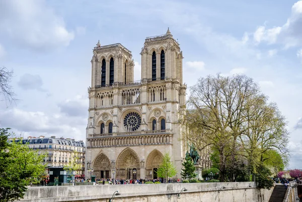 Notre-Dame Roma Katolik Katedrali Stok Resim