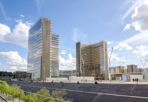 Det franske nationalbibliotek - Stock-foto