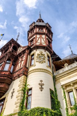 Romanya 'daki Peles Kalesi' nde kule