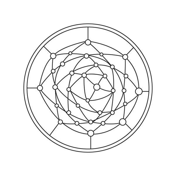 Абстрактный круг — стоковый вектор