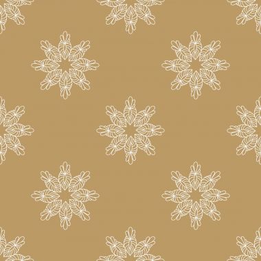 Çiçek mandala vektör