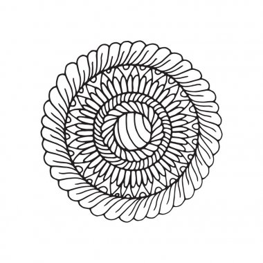 Vektör yaratıcı mandala