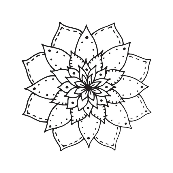 Mandala creativo en vector — Archivo Imágenes Vectoriales