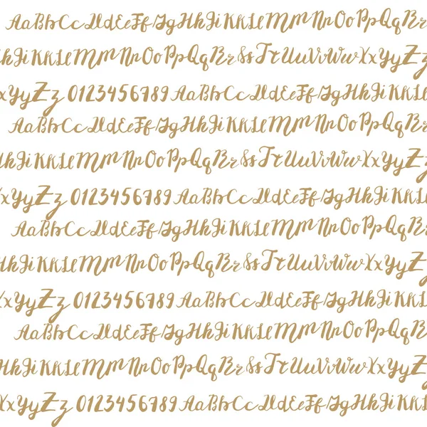Hand Drawn lettertype — Stockvector