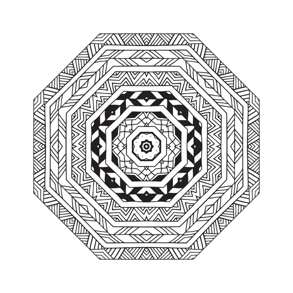 Ethnisches Mandala — Stockvektor