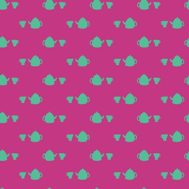 Cups ile soyut desen