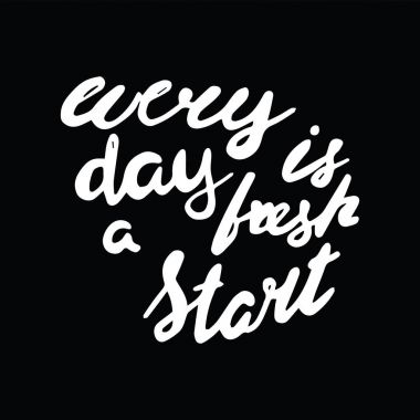 Motivasyonel teklif, elle çizilmiş stili