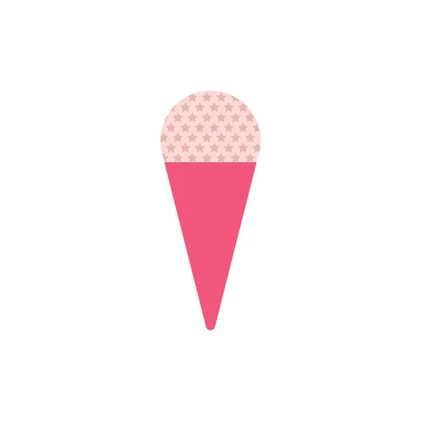 Ice-cream icon in scandinavian style — Stock Vector