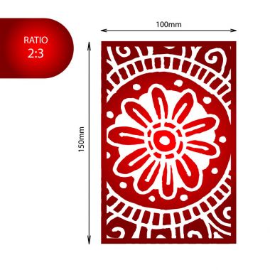 Mandalacard lazer kesim için