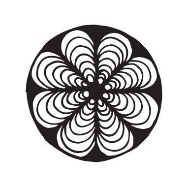 Takı değerli taş el tarzı çizilmiş