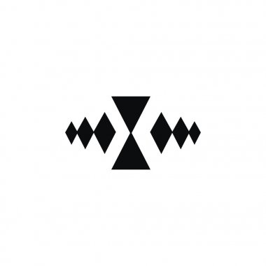 Basit tarzı Aztek desen