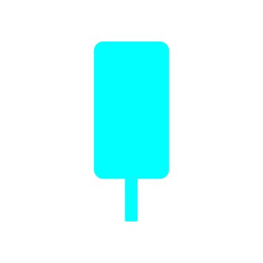  Düz stil simgesinde dondurma