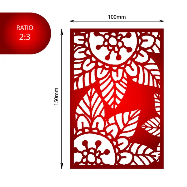 Mandalacard lazer kesim için