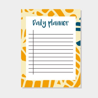 Hint tarzı günlük planlayıcısı