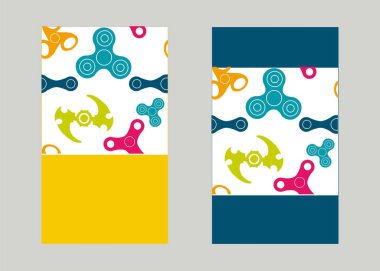 Poster spinner düz tarzı ile