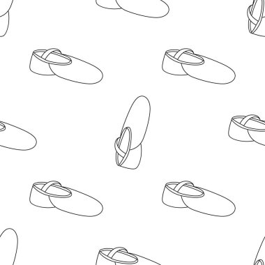 Anahat tarzı noktası ayakkabı seamless modeli