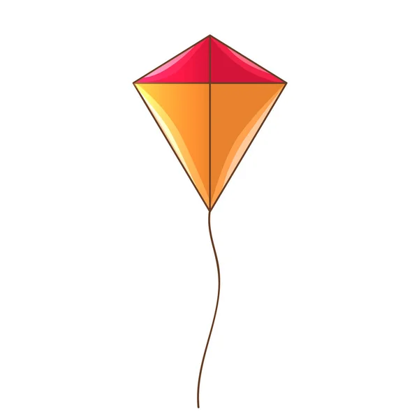Kite in cartoon stijl — Stockvector