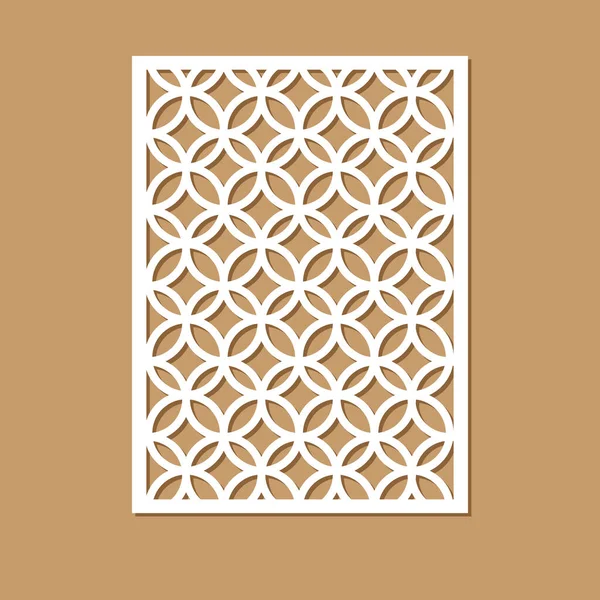 Carte Motif Scandinave Panneau Géométrique Pour Impression Décoration Intérieure Parfait — Image vectorielle