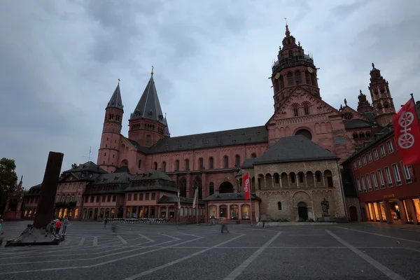 The Mainz Cathedral Kaiserdom High St. Martin's Cathedral — Stock Photo, Image