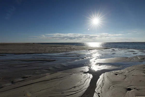 El Wattenmeer en Schleswig Holstein — Foto de Stock