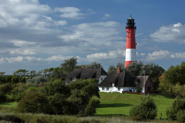 The lighthouse on the island Pellworm in Germany — Stock Photo, Image