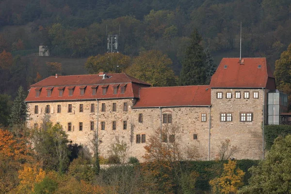 El castillo de Creuzburg en Turingia — Foto de Stock