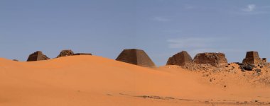 Meroe sudan Sahara piramitleri