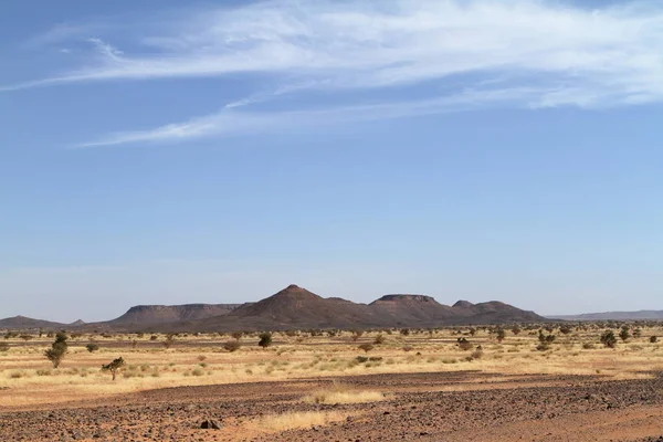 O deserto do Saara no Sudão em África — Fotografia de Stock