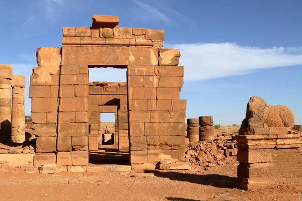 O Templo de Naga no Saara do Sudão — Fotografia de Stock