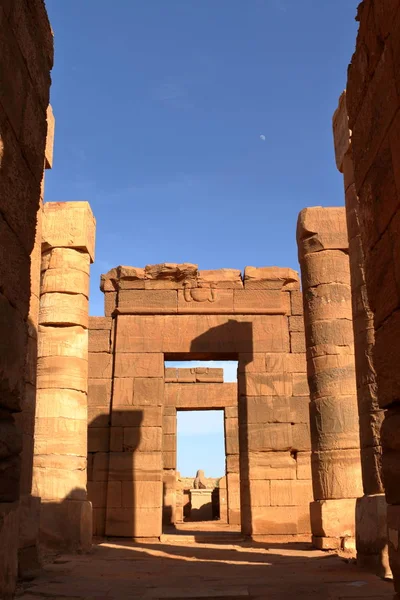 The Temple of Naga in the Sahara of Sudan — Stock Photo, Image