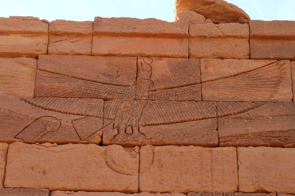 Den tempel av Naga i Sahara i Sudan — Stockfoto