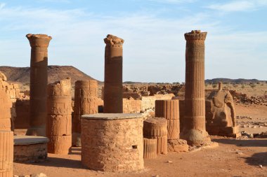 Sudan Sahara Naga Tapınak