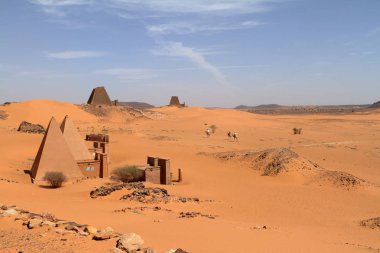 Meroe sudan Sahara piramitleri