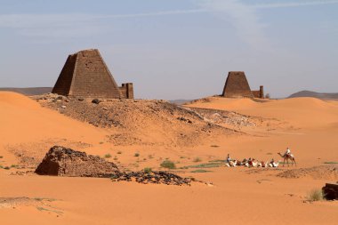 Meroe sudan Sahara piramitleri