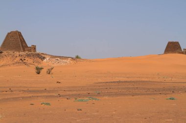 Meroe sudan Sahara piramitleri
